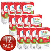 12 x Little Coughs & Chesty Congestion Soothing Relief Cough Liquid Syrup 200mL