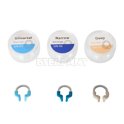Dental Autoclavable Separator Rings Bands Matrices Clip Ni-Titanium Fit V3 Ring