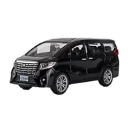 Catzon 1:32 Elfa Alloy Car Model with Pull-Back Functionality and Sound Light Effects-Black