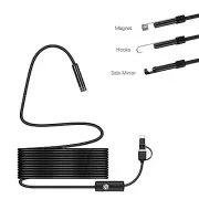 NEW Megapixels HD USB C Endoscope Type C Borescope Inspection Camera for Android