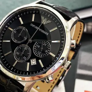 【EMPORIO ARMANI】 經典雅痞腕錶AR2447 43mm 現代鐘錶