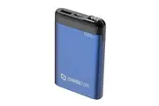 Power Bank 5000mAh USB Type C A Portable External Charger Sleek Mini Blue