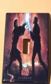 Revenge Of The Sith - Star Wars - Custom Handmade Light Switch Cover