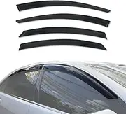 AUSGO Weathershields Compatible with Holden Caprice WM WN Series 2006-2017, Weather Shields Window Visors Wind Deflectors Sun Rain Guard 4PCS Set