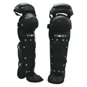 HART BASEBALL, SOFTBALL & T-BALL CATCHERS LEG GUARDS - FULL WING DESIGN