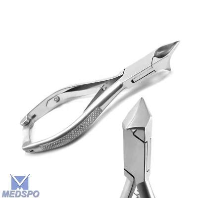Podiatry Moon Shape Toe Nail Clipper Cutter Ingrown Extra Thick Nails Chiropody