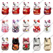 3D Cute Lucky Cat Cartoon Phone Case for iPhone 12 Pro Max 13 14 PLus 15 Pro Max
