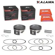 2 Piston Kit for Polaris RZR 800 08~12, RZR S 800 09~14 RZR 4 800 10~14 #2202917