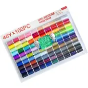 Sewing kit 100 Color Set of Handy Polyester Thread