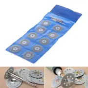 10+2 22mm Mini Diamond Jade Cut Off Wheel Disc Rotary Tool Accessory Craftsman