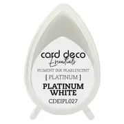 Pearlescent Platinum White Essentials Fast-Drying Pigment Ink CDEIPL027