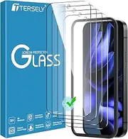 [4 Pack] T Tersely Screen Protector for Google Pixel 9a 2025, Fingerprint Compatible Anti Scratch Tempered Glass,Case Friendly,HD Clear