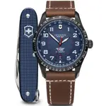 VICTORINOX 瑞士維氏 AIRBOSS 飛行機械腕錶 VISA-249150.1