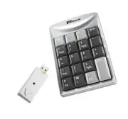 Targus AKP01US Wireless Stow-N-Go KEYPAD 425-0006-001B Built-In USB