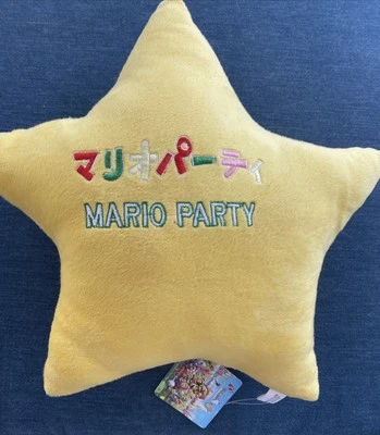 Super Mario Party JAPAN RELEASE Plush SUPER STAR 2010 7” RARE Stuffed Soft Toy