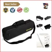 Waterproof Lightweight Flute Case Bag for 16 Holes C Foot - Secure Carrying S...