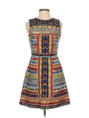 Alice + Olivia Malin Embellished Embroidered Dress 2 NWT $1,195