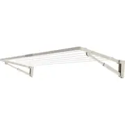 Hills Folding Frame Compact 2.2m Wide Single Clothesline in Pebble Beach