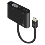 Alogic MDP-VGHD4K-ADP 2-in-1 Mini DisplayPort to 4k HDMI / VGA Adapter -