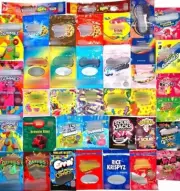 750 Pack Empty Gummies Bags Candy & Snack Packaging Zip Sealable USA SELLER!