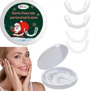 Snap On Upper Bottom Set False Teeth Dental Veneers Denture Tooth Cover