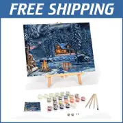 Framed Canvas DIY Paint by Numbers Kit - Real Licensed Artwork for Adults