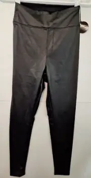 OFFLINE By AerieReal Luxe Faux Leather Legging Black Medium NWT