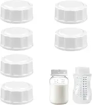 Pack of 6 Baby Bottle Cap Lid Travel Bottle Caps Replacement Baby Bottles for Philips Bottle Glass, Glass Bottles, Bottles