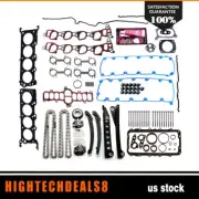 Full Gasket Set Timing Chain Kit Head Bolts For 97-99 Ford F-150 5.4L V8 VIN L (for: Ford)