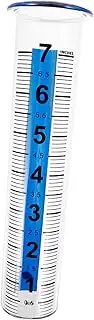 CANIGHT Practical Cone Design Rain Gauge Plastic Measuring Cup for Precipitation Measurement Garden Water Gauge