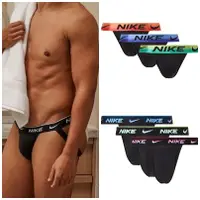 在飛比找蝦皮購物優惠-熱銷 NIKE 黑色 後空褲 內褲 Jock Strap 運