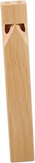 Yardwe Wooden Train Whistle for Sturdy Oak Noisemaker with Realistic Train Sounds Stocking Stuffers and Musical Play Activities