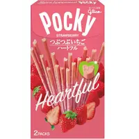 在飛比找DOKODEMO日本網路購物商城優惠-[DOKODEMO] 固力果 Pocky 顆粒草莓巧克力棒