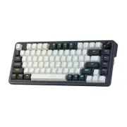 K673 PRO 75% Wireless Gasket RGB Gaming Keyboard, 3-Modes 81 Keys Compact Mec...