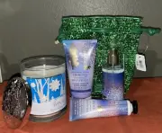 Bath & Body Works FROSTED COCONUT SNOWBALL TRAVEL Set + Reusable Gift Bag