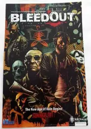 NEW BLEEDOUT / CRITICAL MILLENIUM THE DARK FRONTIER 2-Sided Promo Poster