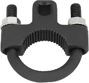 3/8in Inner Tie Rod Tool Lightweight, Portable, Strong Grip for Auto Chassis Installation and Removal, Suitable for Smooth Cylinder Ends, Carbon Steel in Black