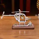 Vintage Airplane Steam Engine Model Aircraft Single Engine Toys Helicopter GifRe
