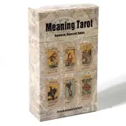 Meaning Tarot Card 78 Cards Design for Beginners And Pros,Divination Meditation And Party Games Tarot Card
