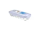12 Count Clear Food Storage Container Airtight Egg Organizer Stackable BPA Free