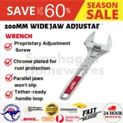 MILWAUKEE 200MM WIDE JAW ADJUSTABLE WRENCH