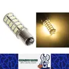 12v BAY15D 68smd Yatch mast light led offset base pins pos and neg Warm White