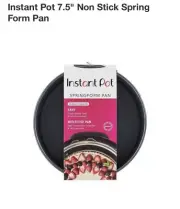 Instant Pot 7.5" Non Stick Spring Form Pan