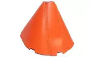 Fits 16-22 Chevrolet Camaro Real Leather Manual Shift Boot Orange