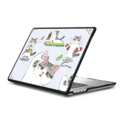 MacBook Pro 16-inch (M1 - M4) Impact Case Bean The Cat Fitness MacBook Case