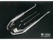 LESU KNIGHT HAUKER EXHAUST STACKS 1/14 DIY TAMIYA GW K014
