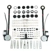 1967-79 Ford Truck Power Window Kit Worm Gear Roll Up NO SWITCHES top quality (for: Ford)