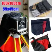 Dark Cloth Focusing Hood 4X5 Large Format Camera Wrapping 55x45cm 100cmx100cm