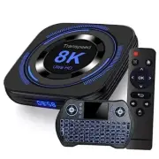 Android TV Box 12.0 4GB RAM 32GB ROM Support 6K Dual-WiFi 2.4G 5.8G Android 8K