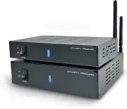 Home Audio Wireless Surround Sound Rear Speakers Kit W/ 2 x 100W Amplifier RCA